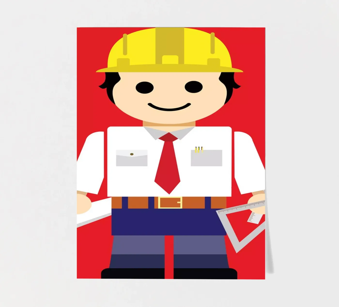 Engineer Toy sticker sheet by Rafa Gomes