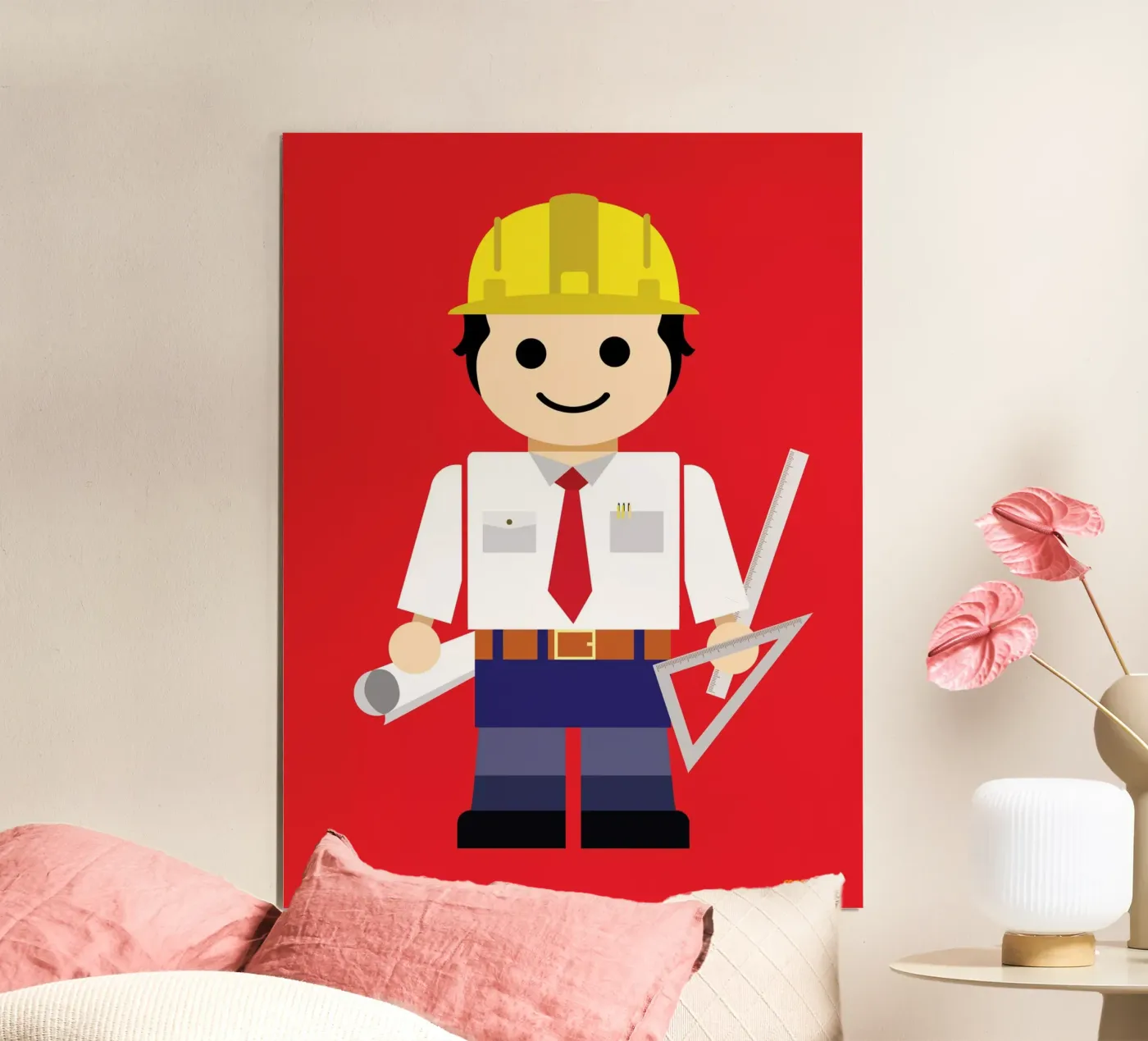 Engineer Toy Poster von Rafa Gomes