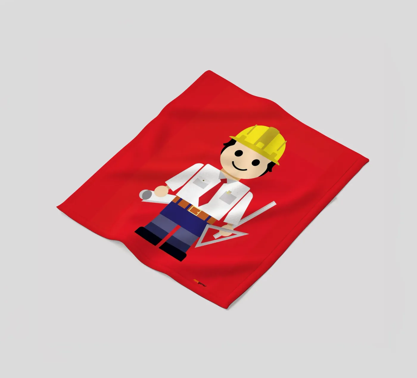 Engineer Toy fleecedeken van Rafa Gomes
