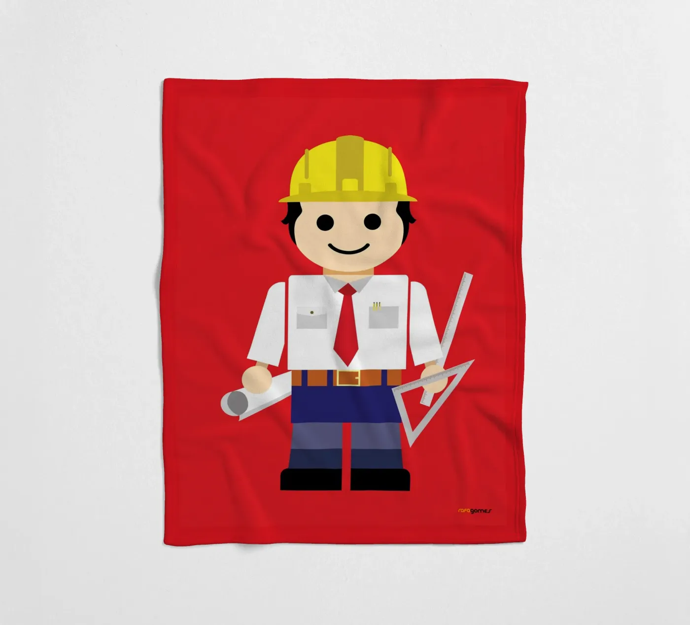 Engineer Toy fleecedeken van Rafa Gomes