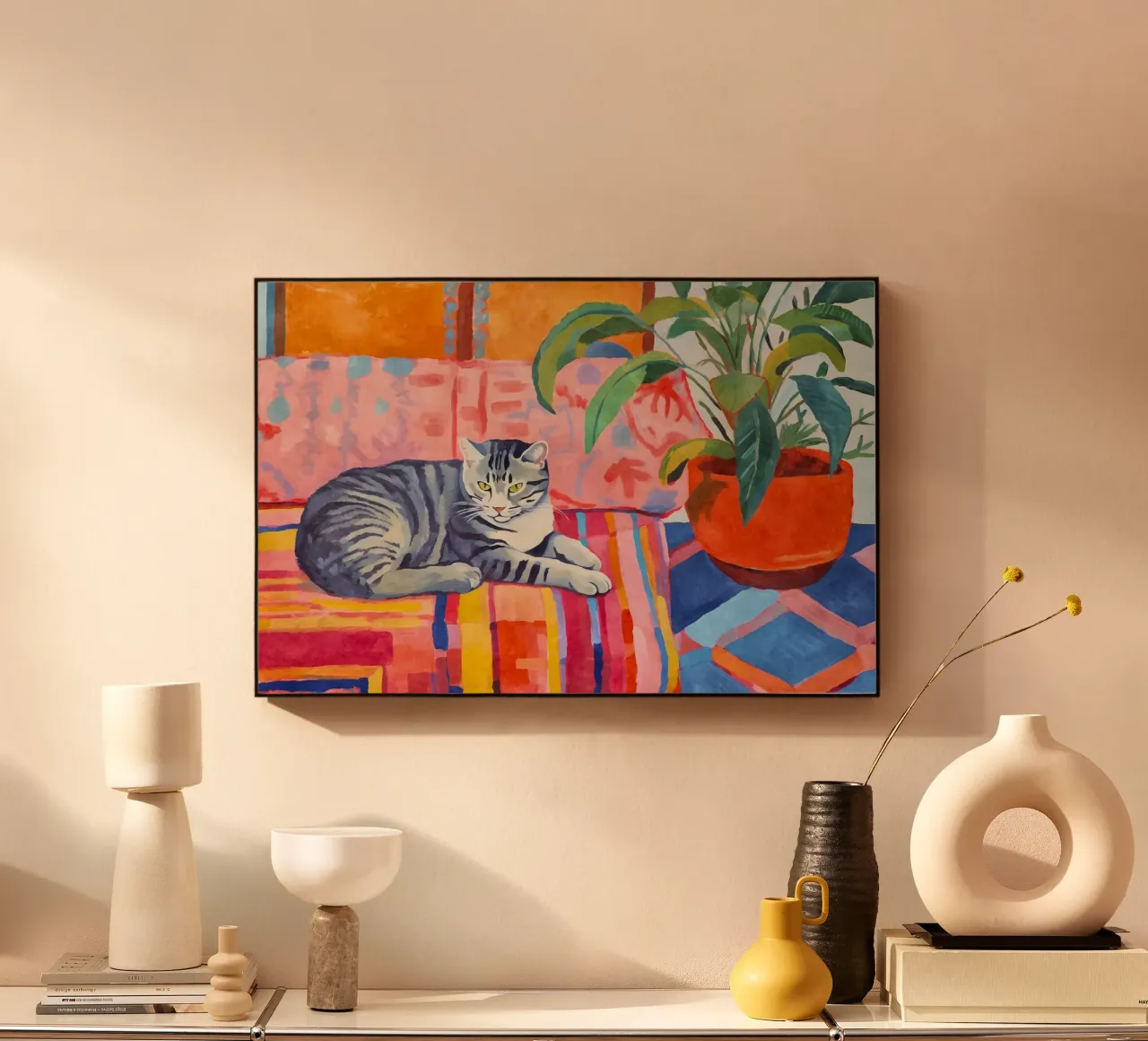 Gatto accogliente plexiglass da Andrea Haase Animal Love