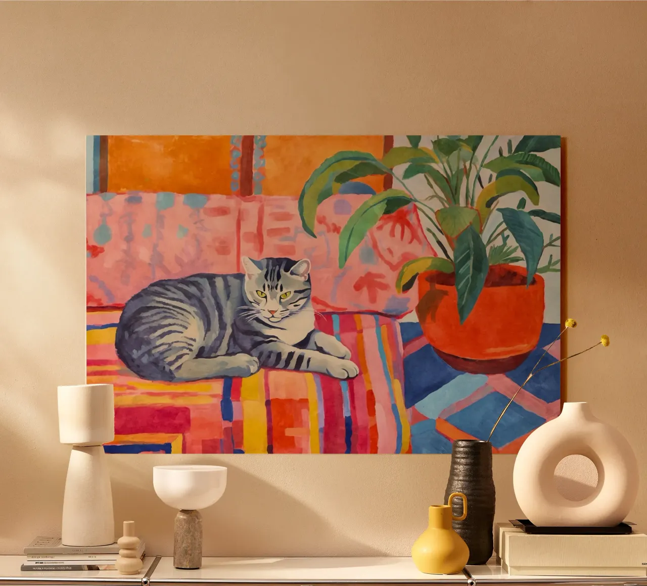 Gatto accogliente plexiglass da Andrea Haase Animal Love