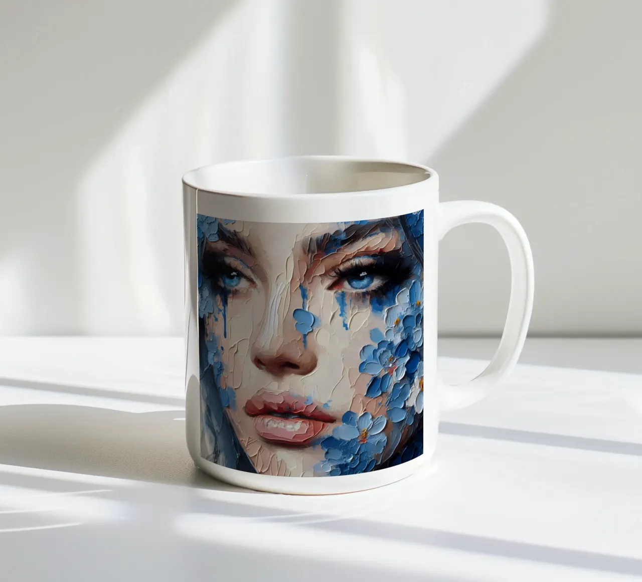 SENTIRE IL BLU tazza in ceramica da ARTOMATIC
