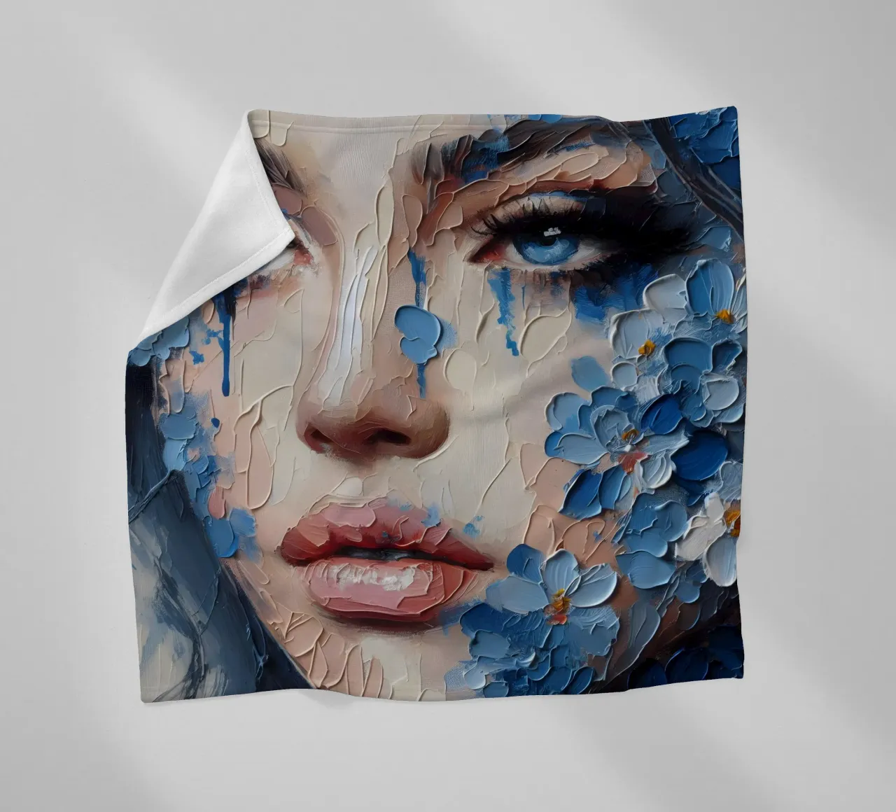 SENTIRE IL BLU coperta in pile da ARTOMATIC