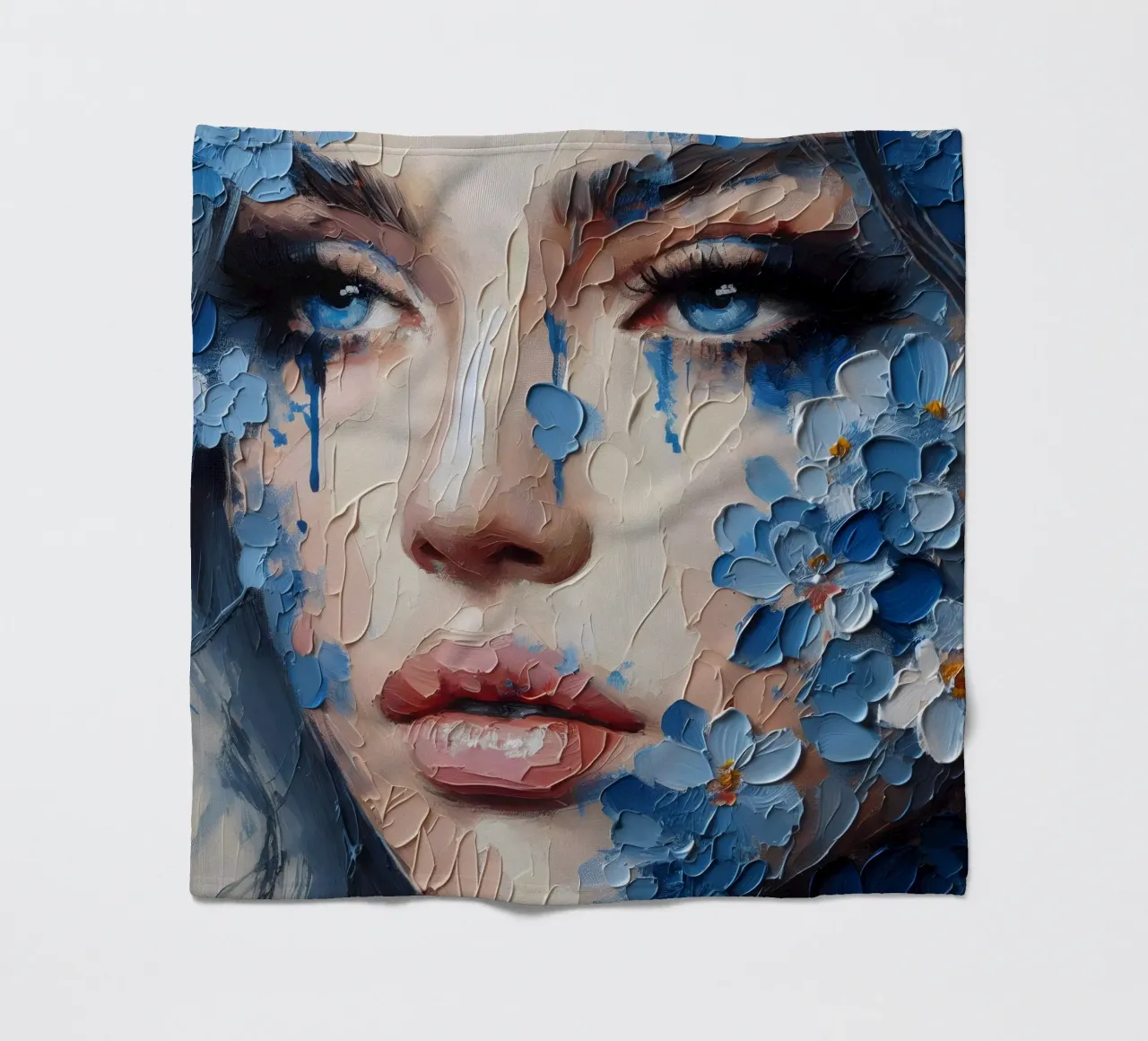 SENTIRE IL BLU coperta in pile da ARTOMATIC