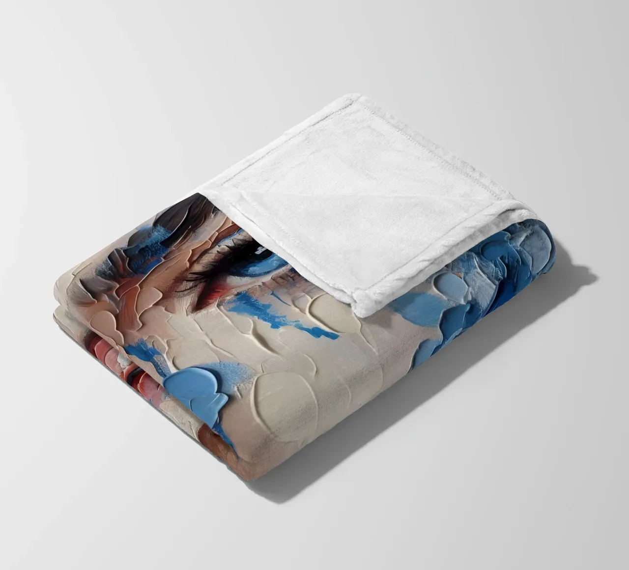 SENTIRE IL BLU coperta in pile da ARTOMATIC