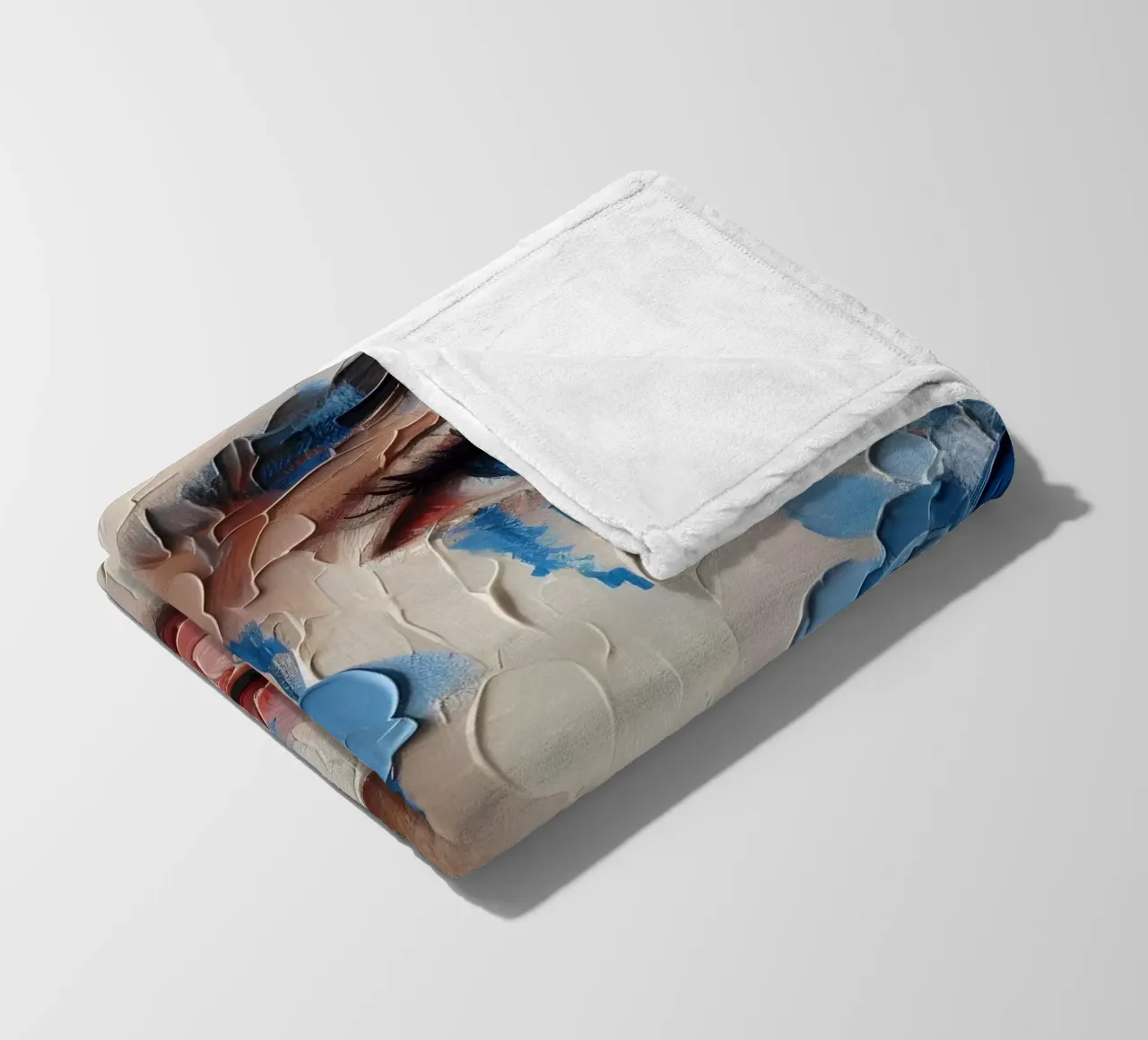 SENTIRE IL BLU coperta in pile da ARTOMATIC