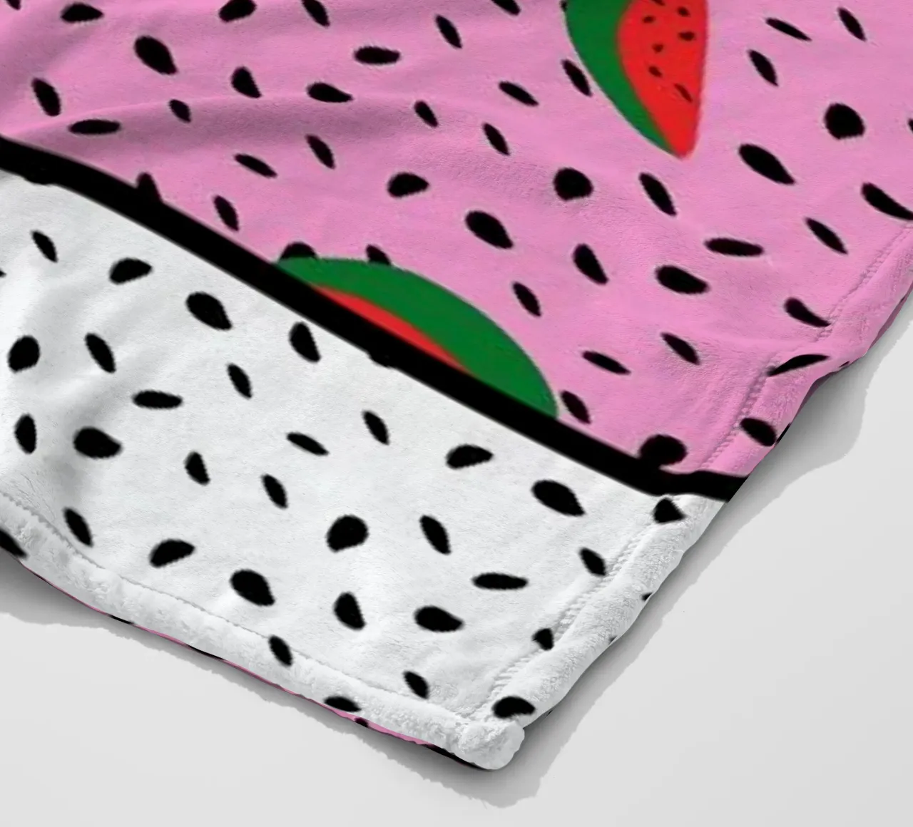 Spotted Watermelons fleecedeken van Maria Kritzas