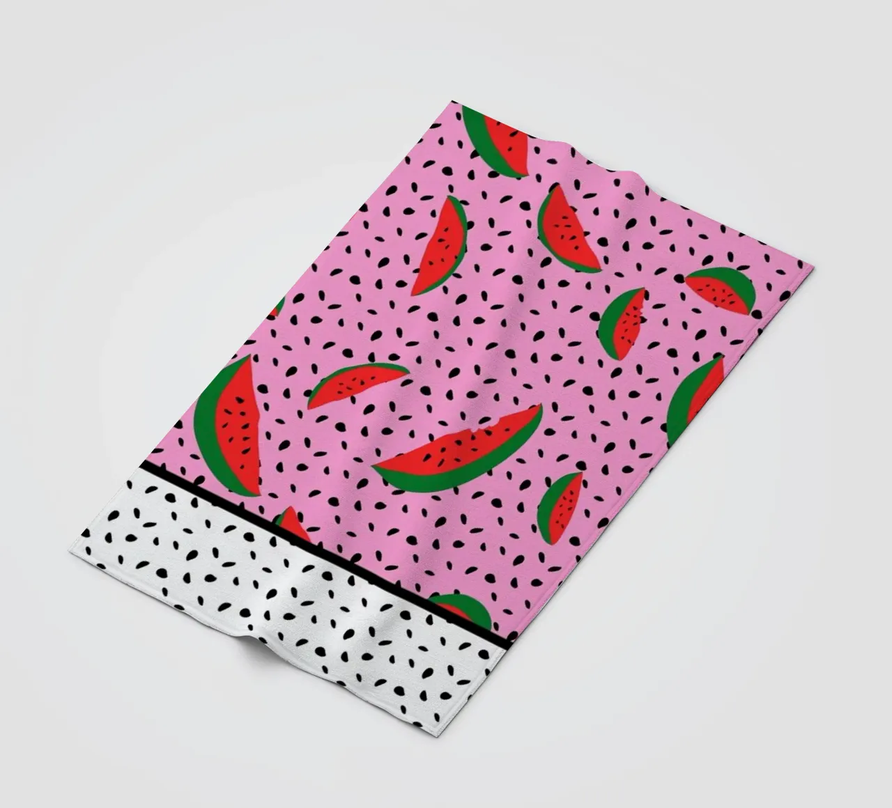 Spotted Watermelons fleecedeken van Maria Kritzas