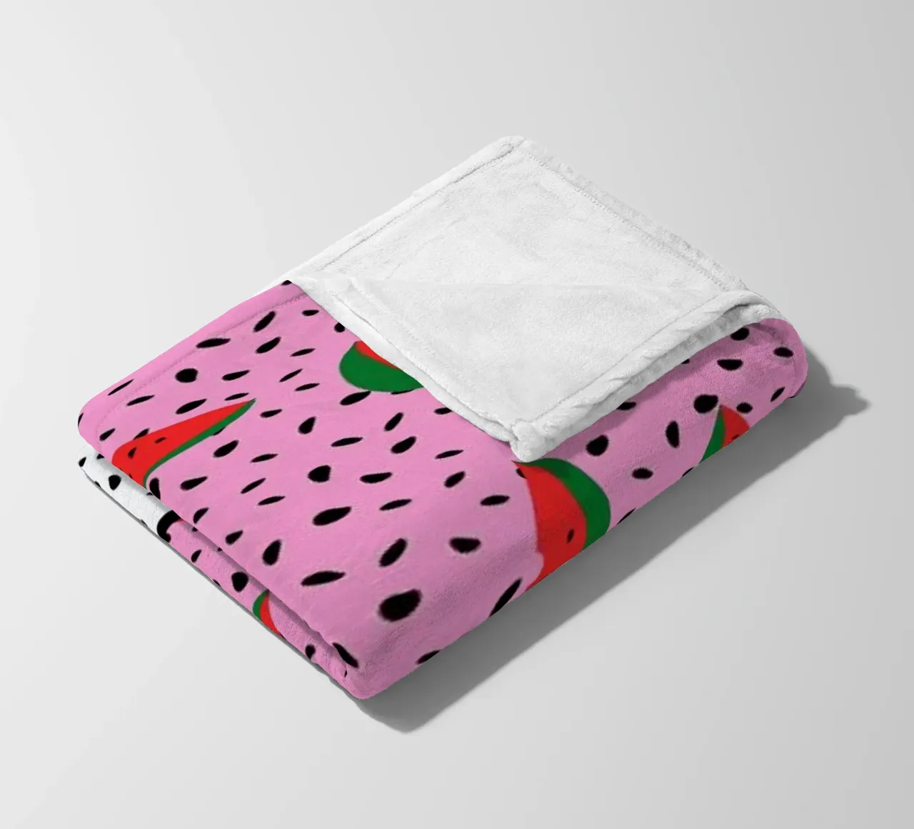 Spotted Watermelons fleecedeken van Maria Kritzas