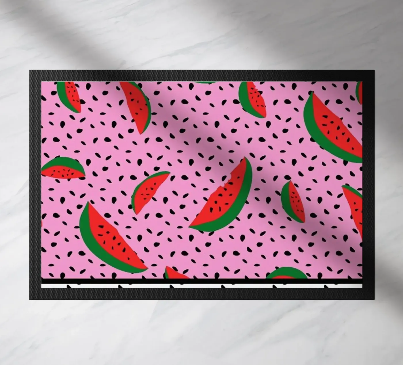 Spotted Watermelons doormat by Maria Kritzas