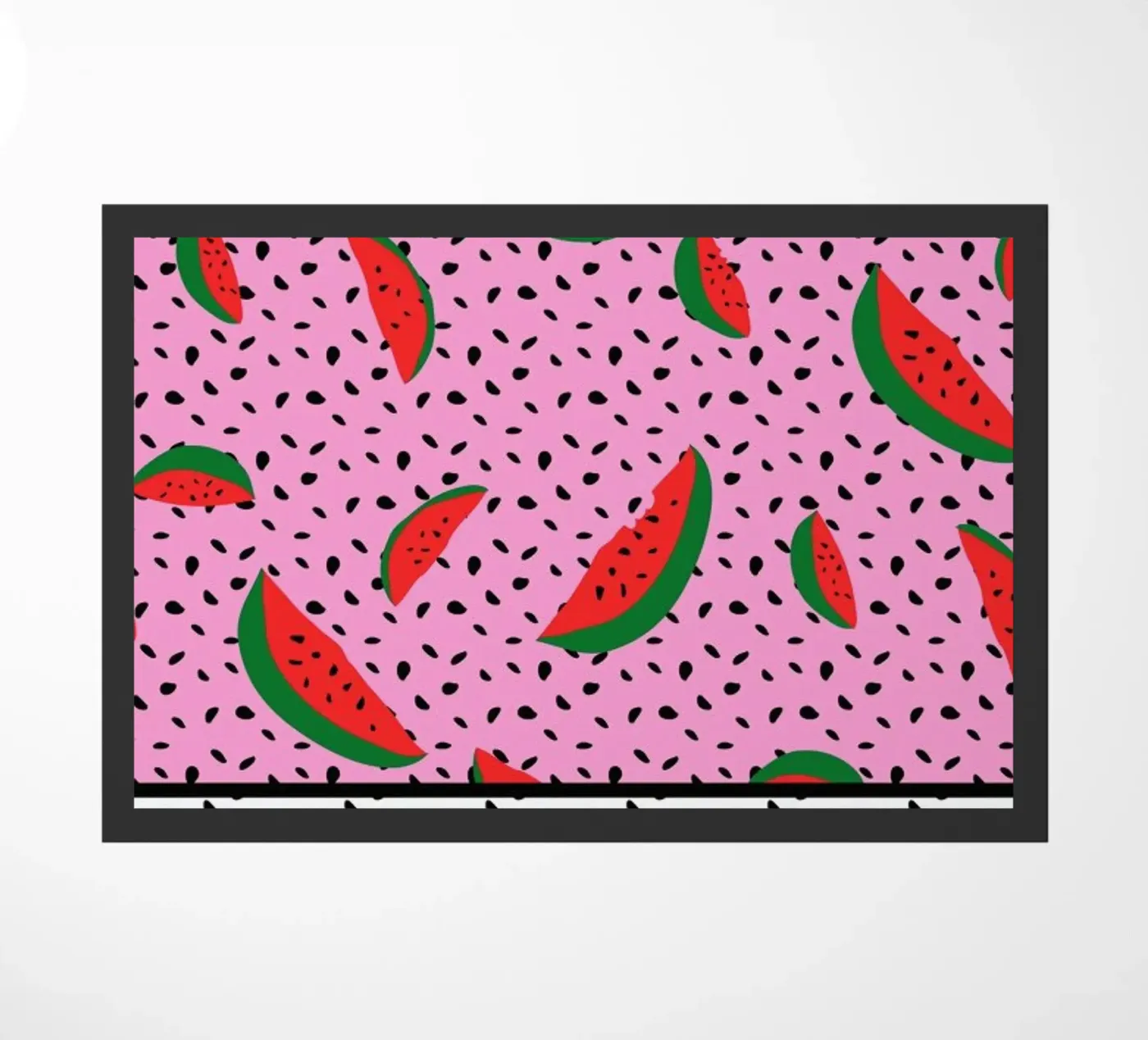 Spotted Watermelons doormat by Maria Kritzas