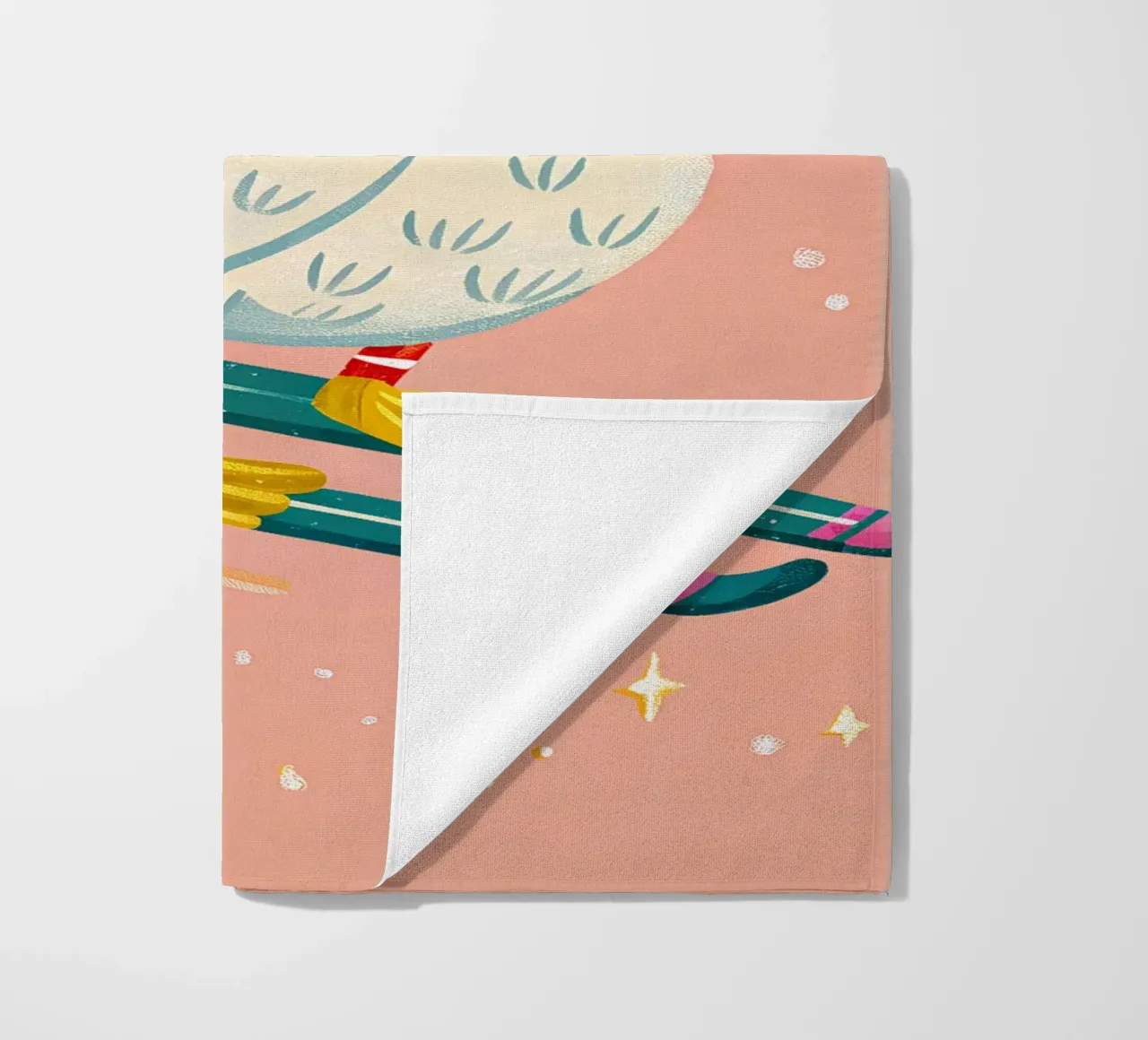 Skiing Duck Delight telo mare da ChristmasMooodz