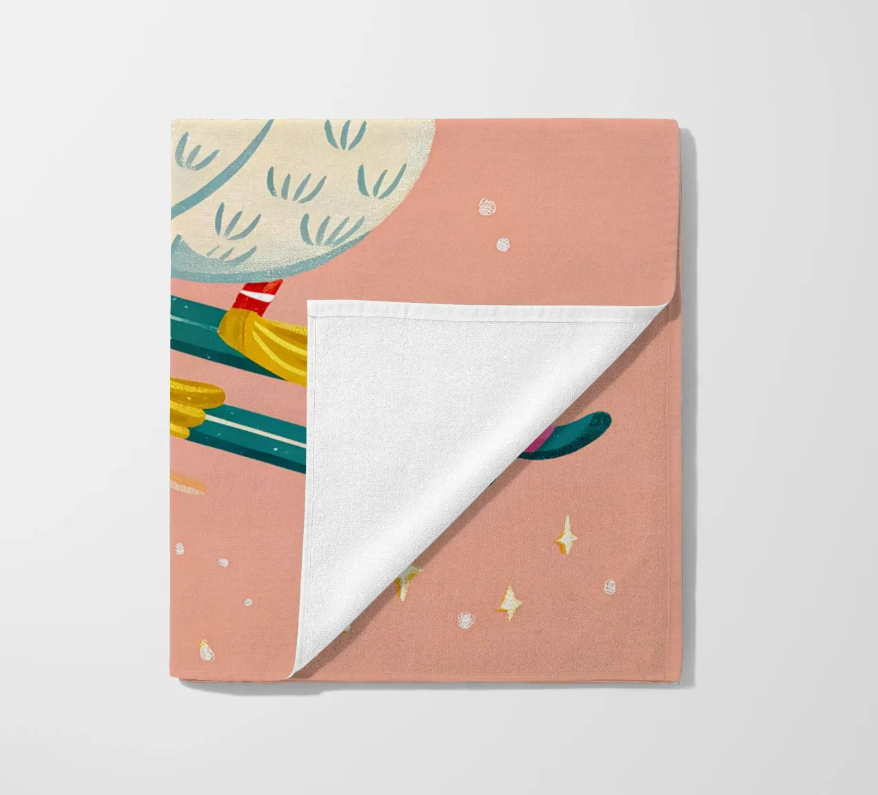 Skiing Duck Delight telo mare da ChristmasMooodz