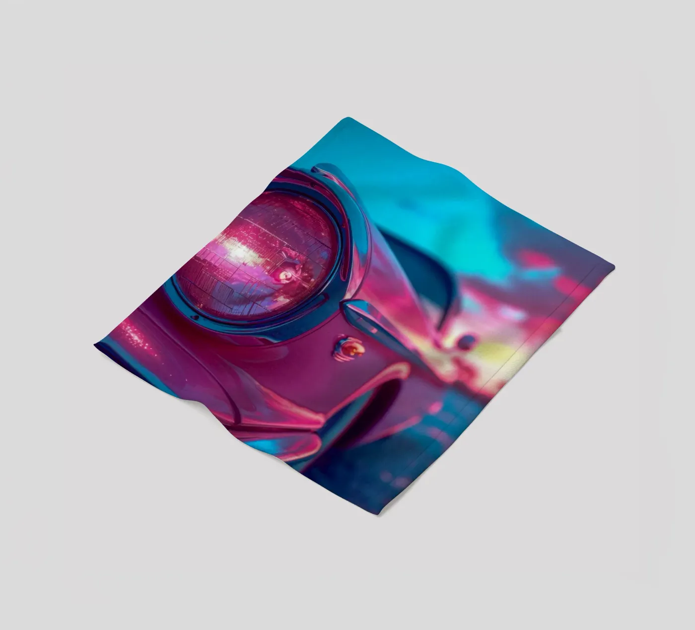 Pink Sunset Fleecedecke von Pink California | Affiches & Posters