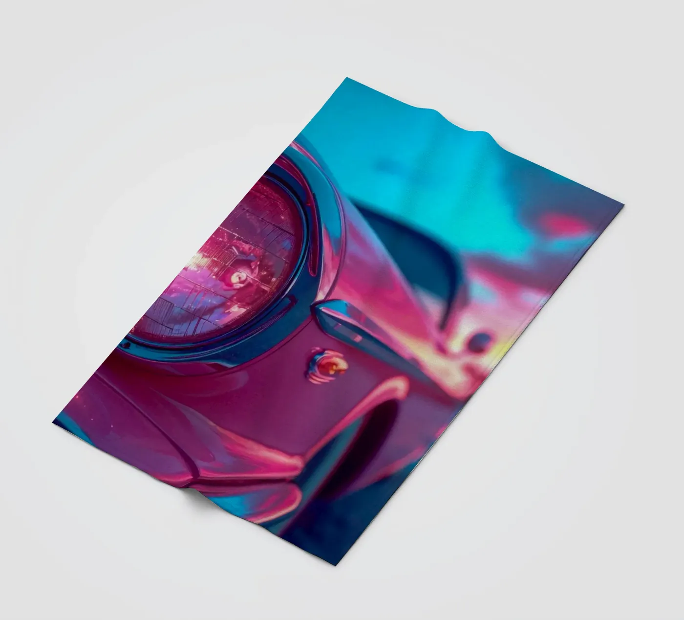 Pink Sunset coperta in pile da Pink California | Affiches & Posters