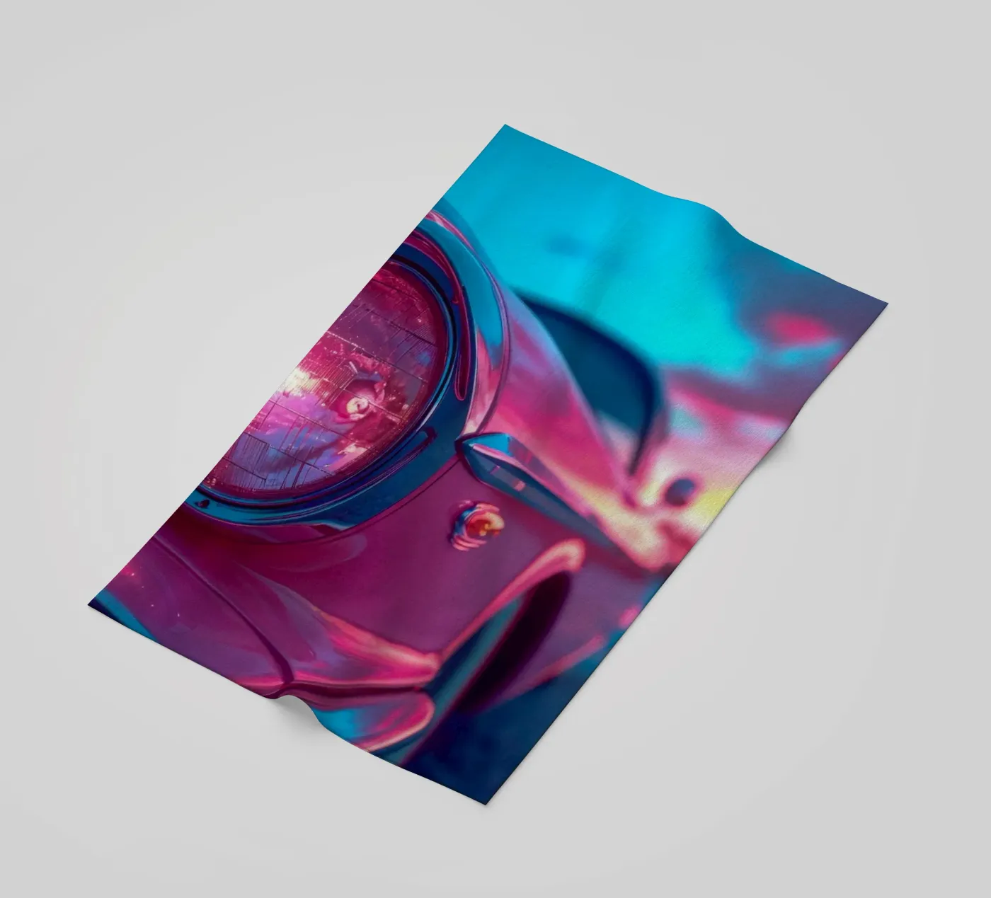 Pink Sunset telo mare da Pink California | Affiches & Posters