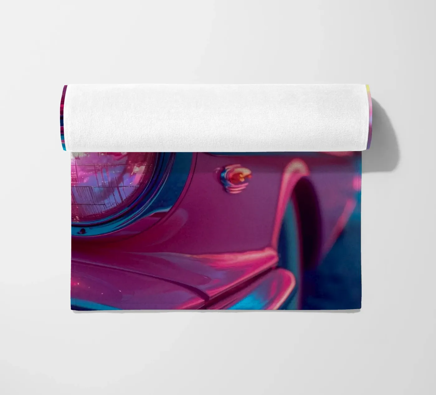 Pink Sunset telo mare da Pink California | Affiches & Posters