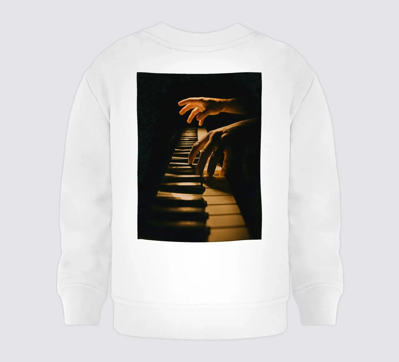 mani sul pianoforte felpa neonato da PASMING