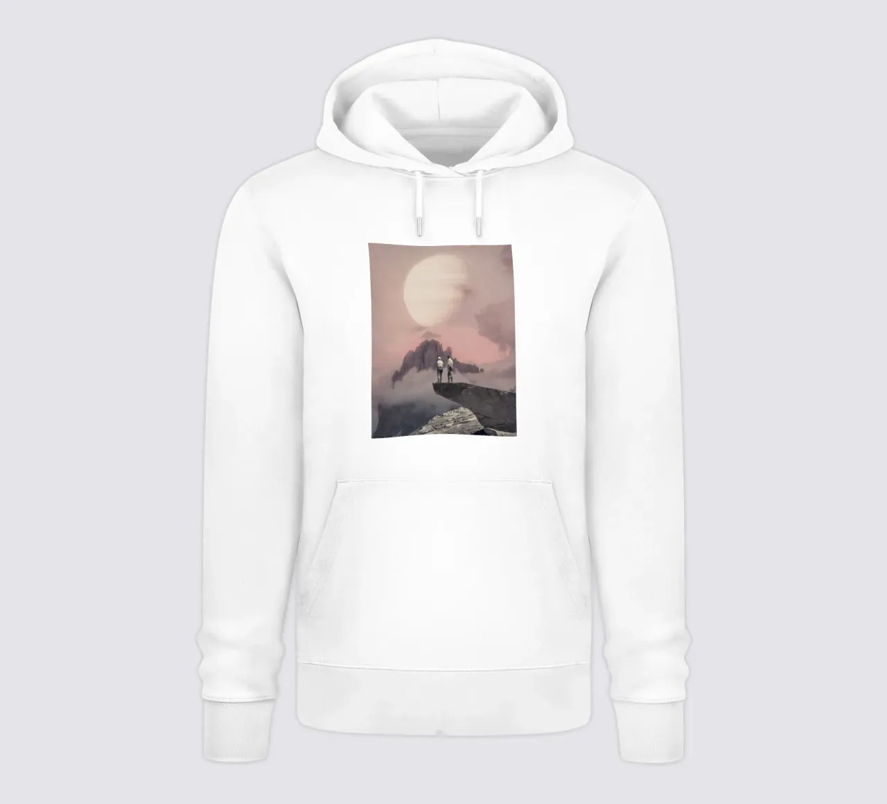 Maybe Tomorrow is Better felpa con cappuccio da Frank Moth