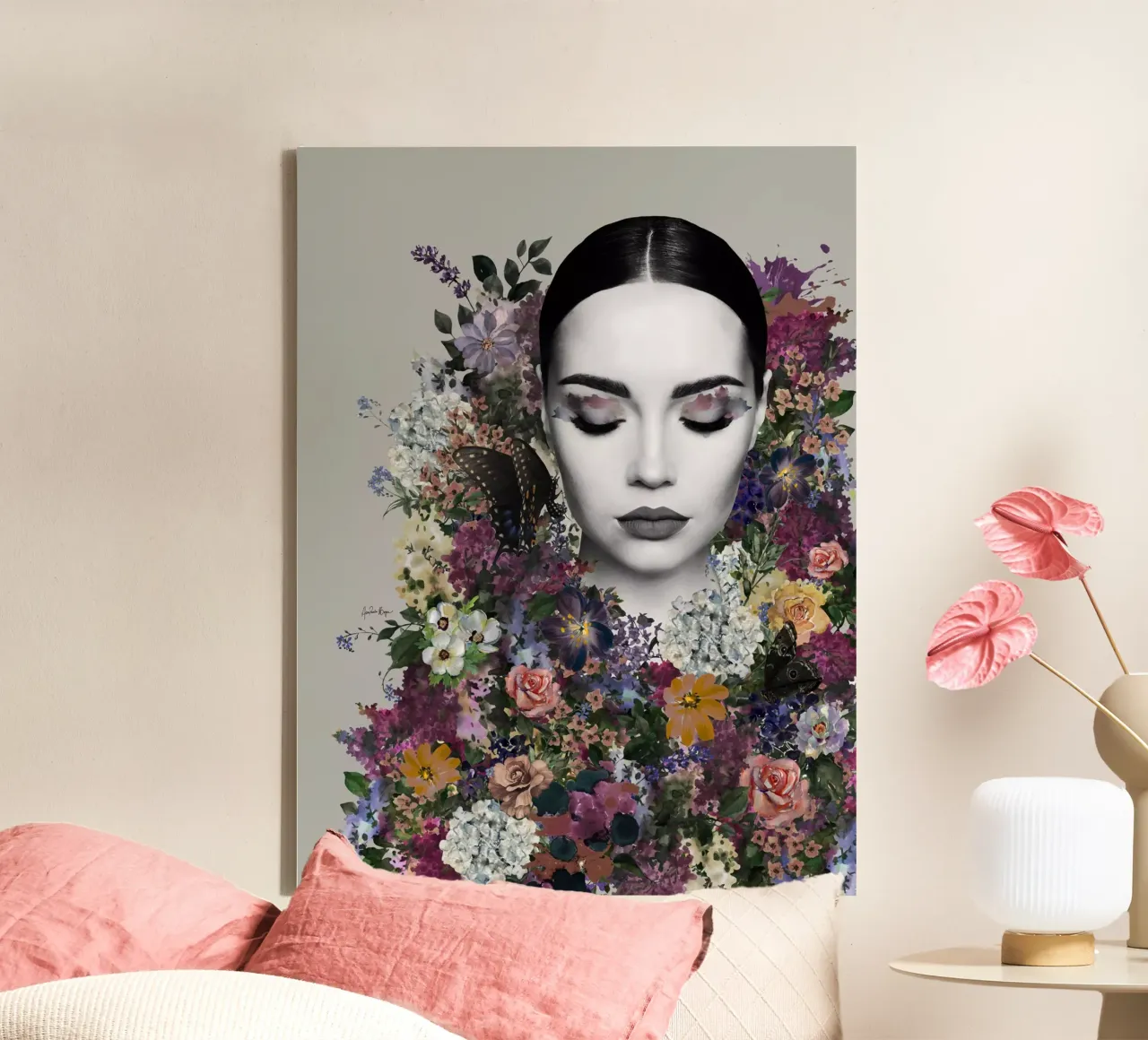 Campo de Fiore Leinwand von Ana Paula Hoppe