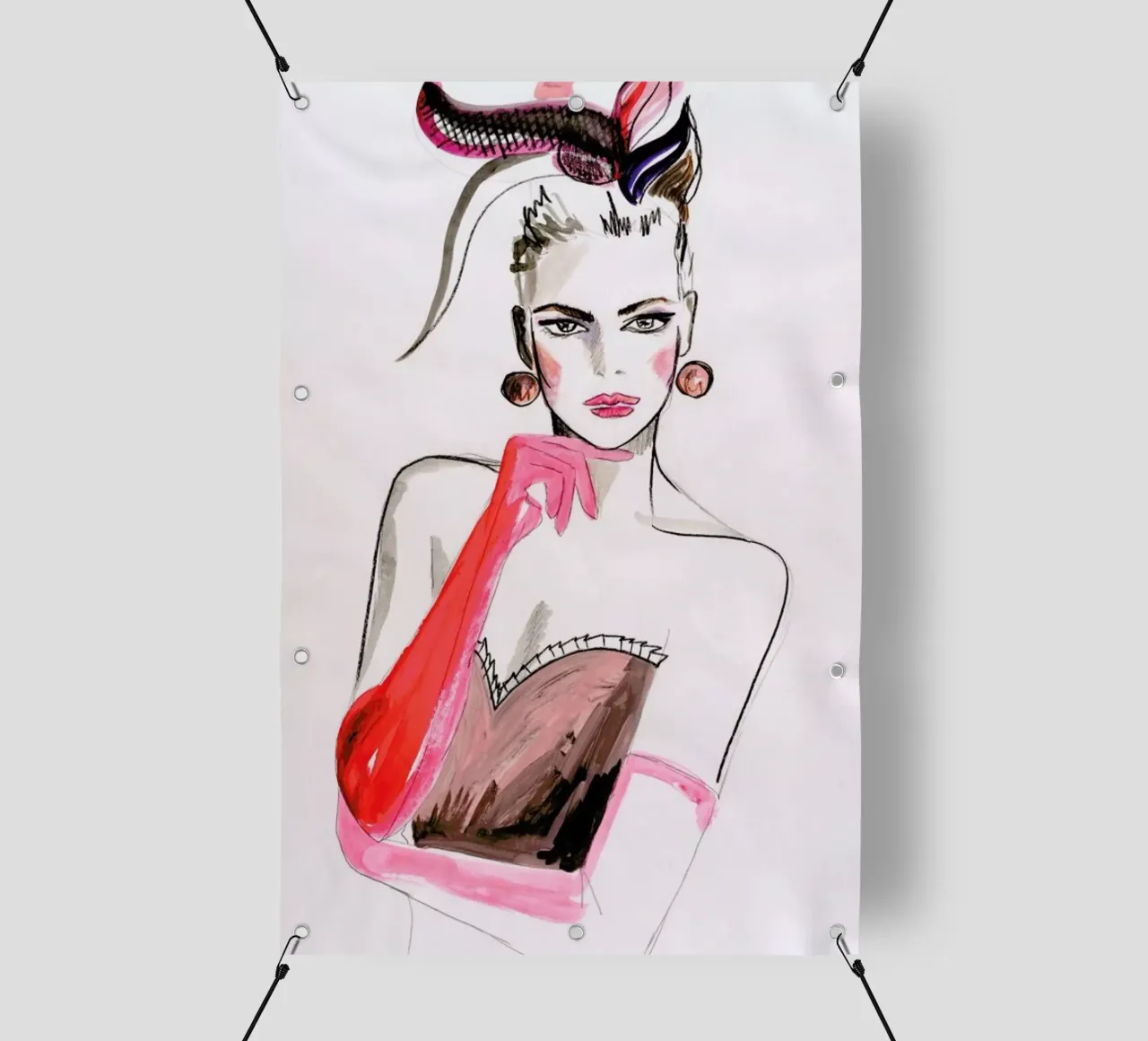 Pink Punk pvc cover by Olesja Hännikäinen