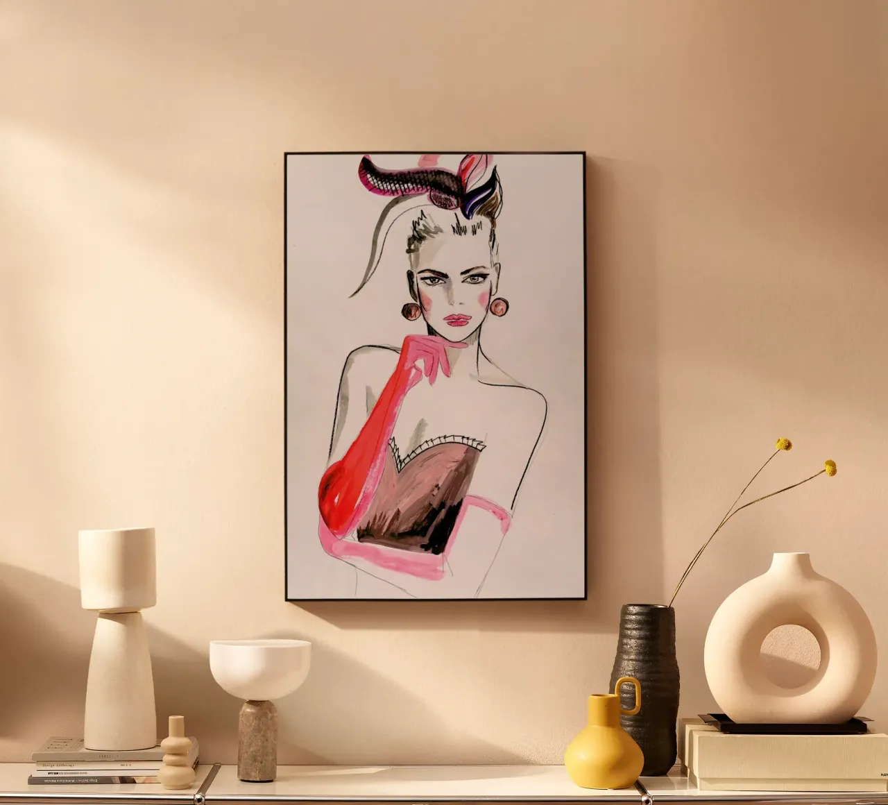 Pink Punk plexiglass da Olesja Hännikäinen