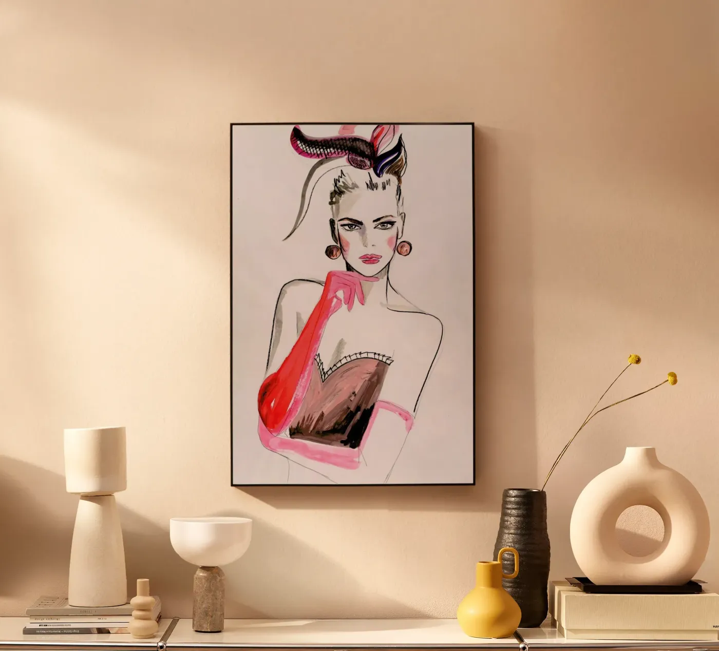Pink Punk plexiglass da Olesja Hännikäinen