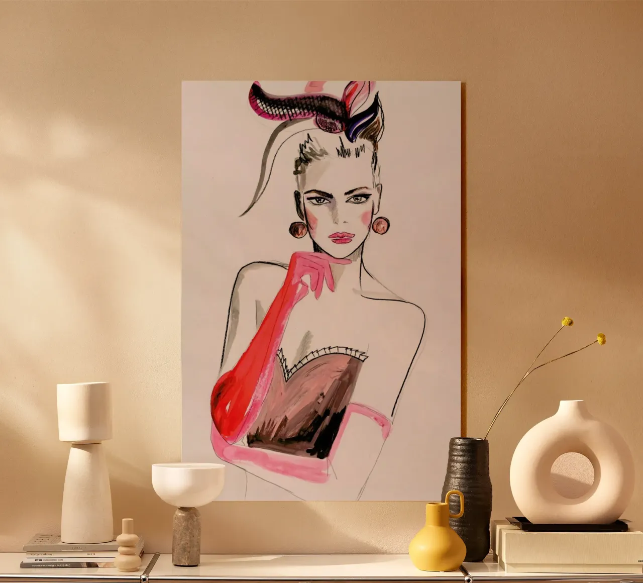 Pink Punk plexiglass da Olesja Hännikäinen