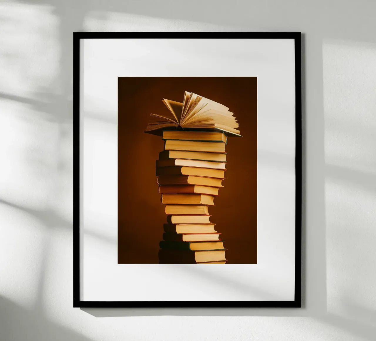 libri impilati poster da PASMING