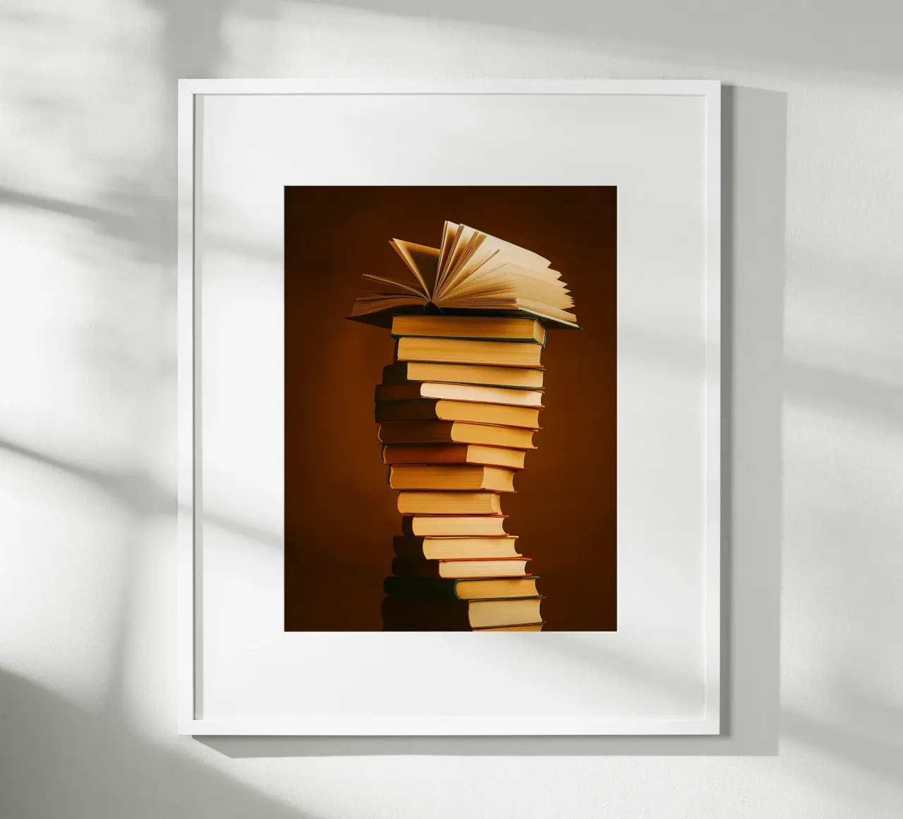 libri impilati poster da PASMING