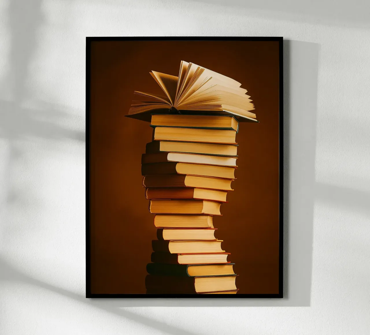 libri impilati poster da PASMING