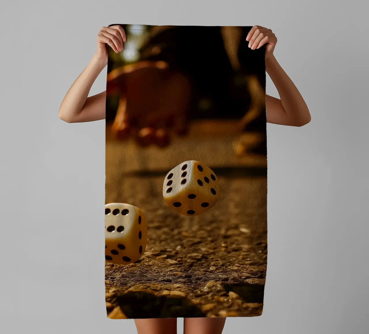 roll the dice towel by PASMING