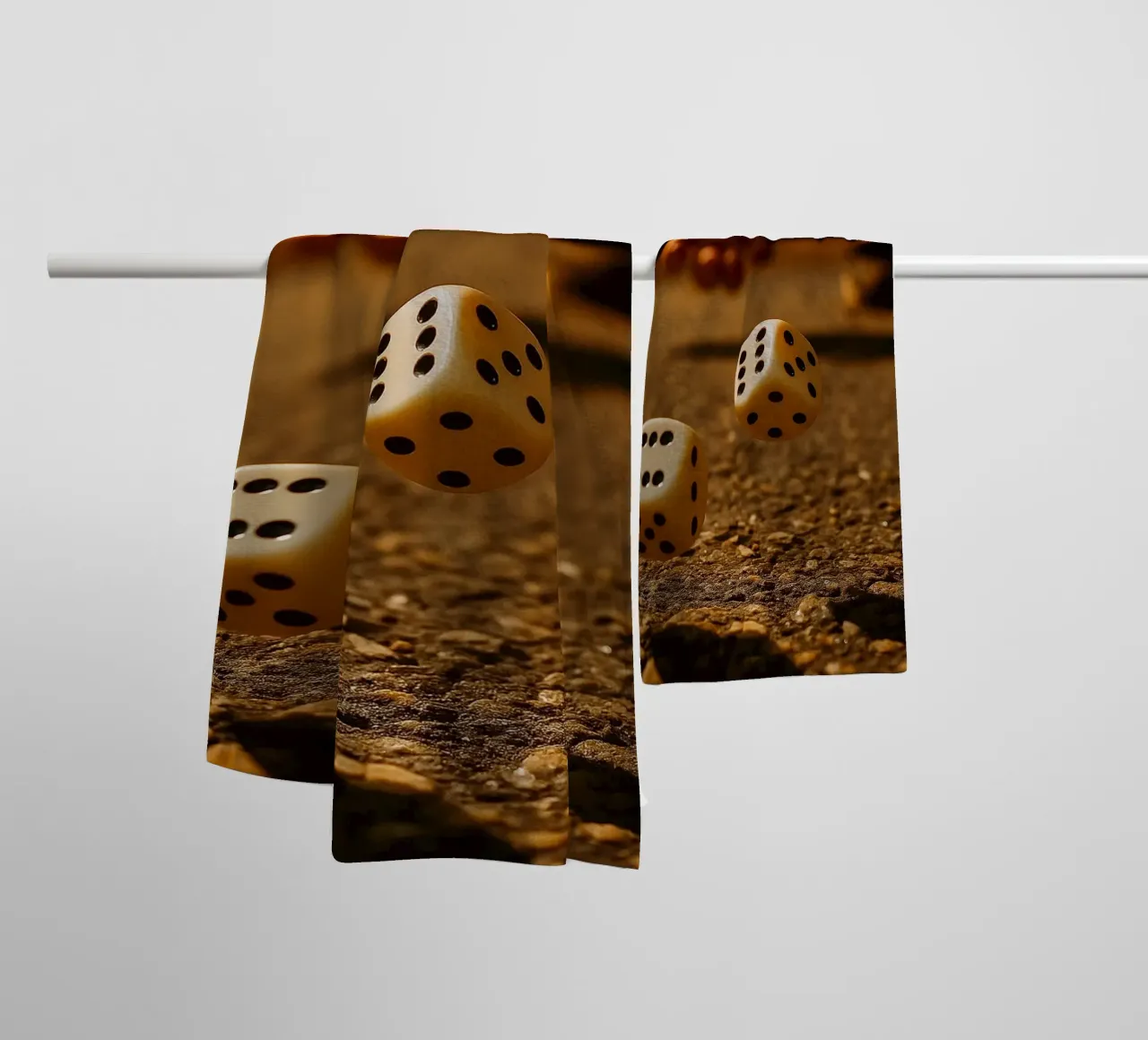 roll the dice towel by PASMING