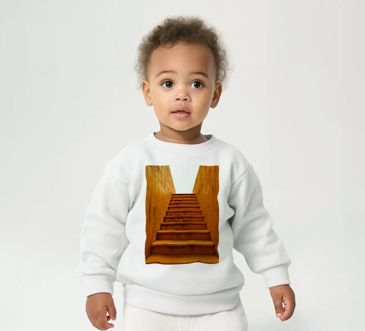 scala vintage spenta felpa neonato da PASMING