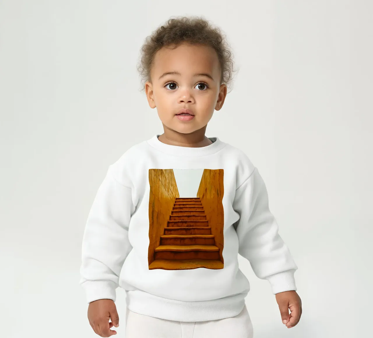 scala vintage spenta felpa neonato da PASMING