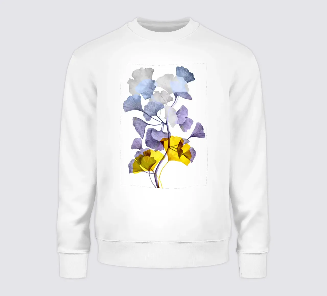 Ginkgo biloba art felpa da Justyna Jaszke JBJart