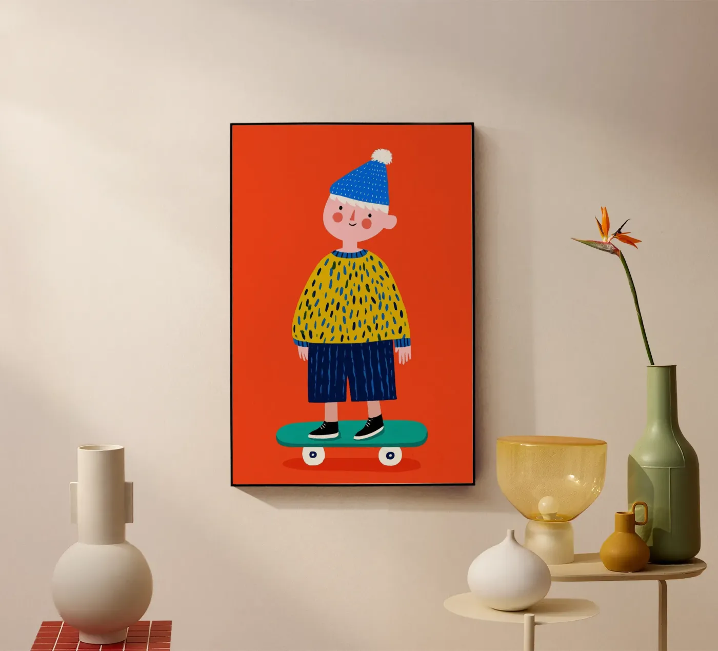 Skating Boy No 01 plexiglass da treechild