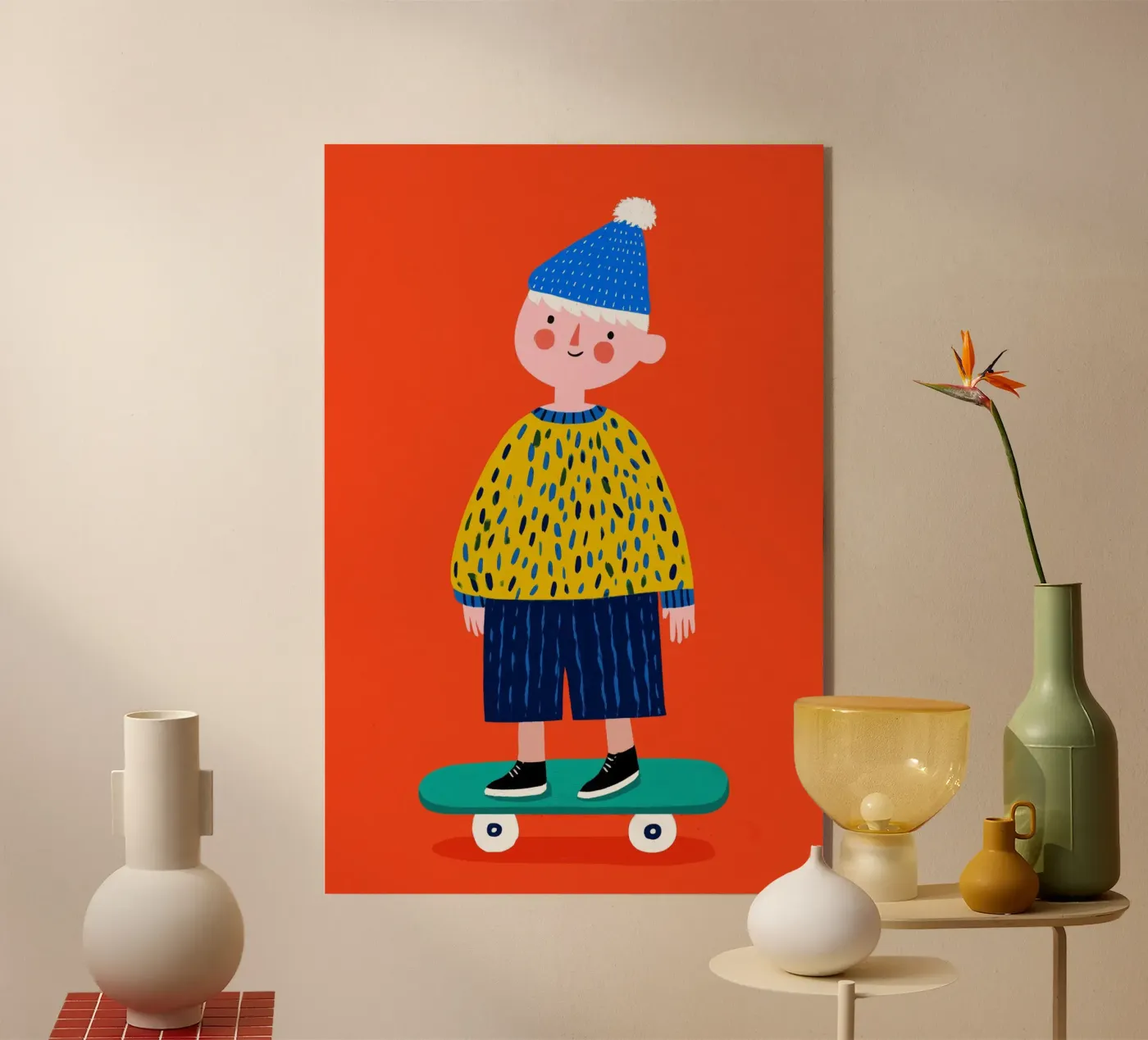 Skating Boy No 01 plexiglass da treechild