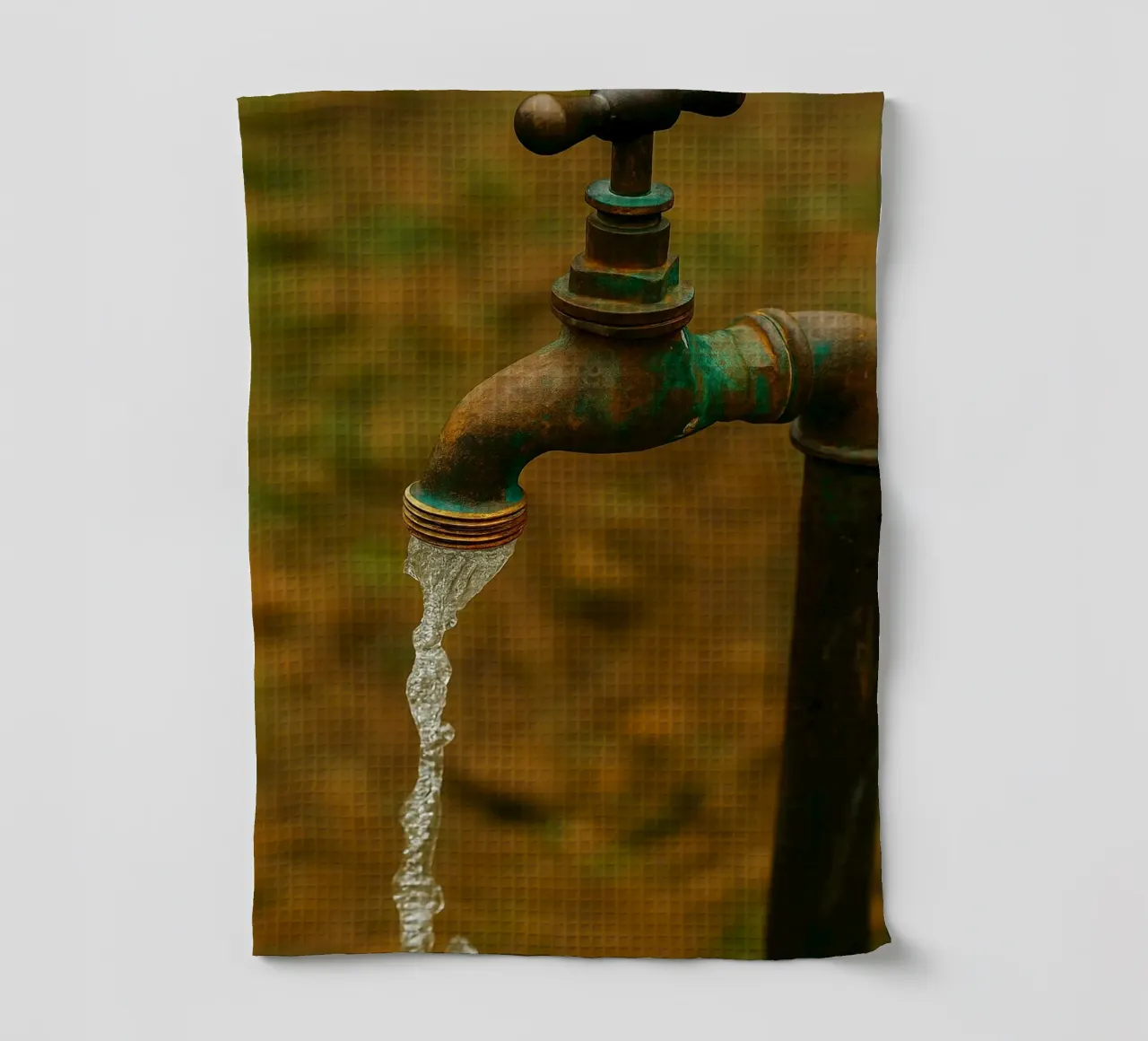 ancien robinet d'eau torchon de PASMING