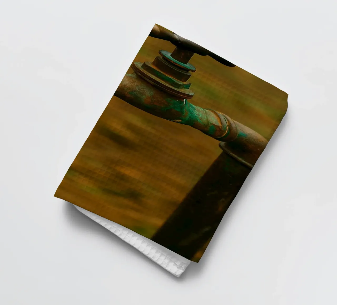 vecchio rubinetto dell'acqua canovaccio da cucina da PASMING