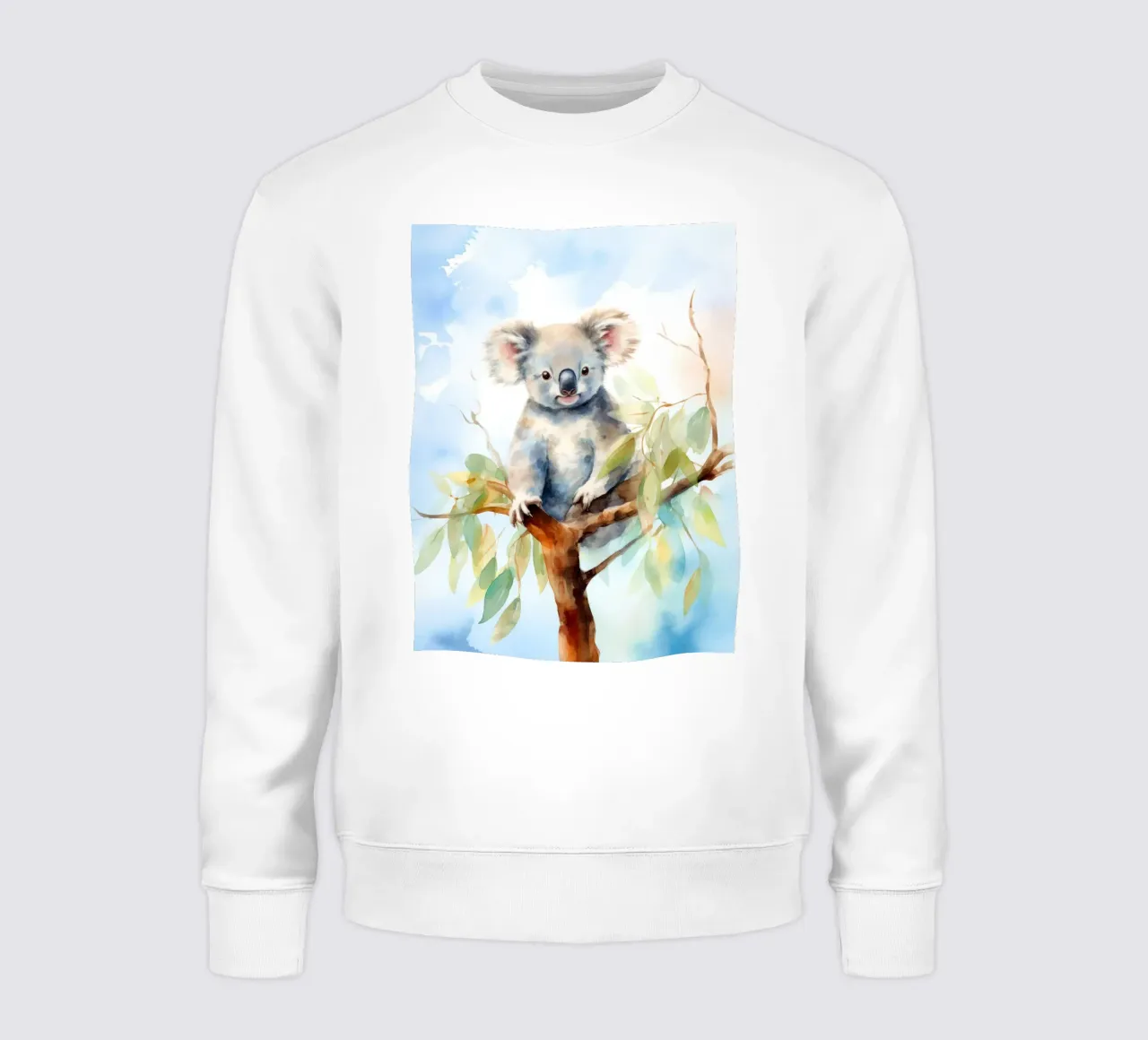Un koala felice felpa da 🐹 BABY ART PRINTS