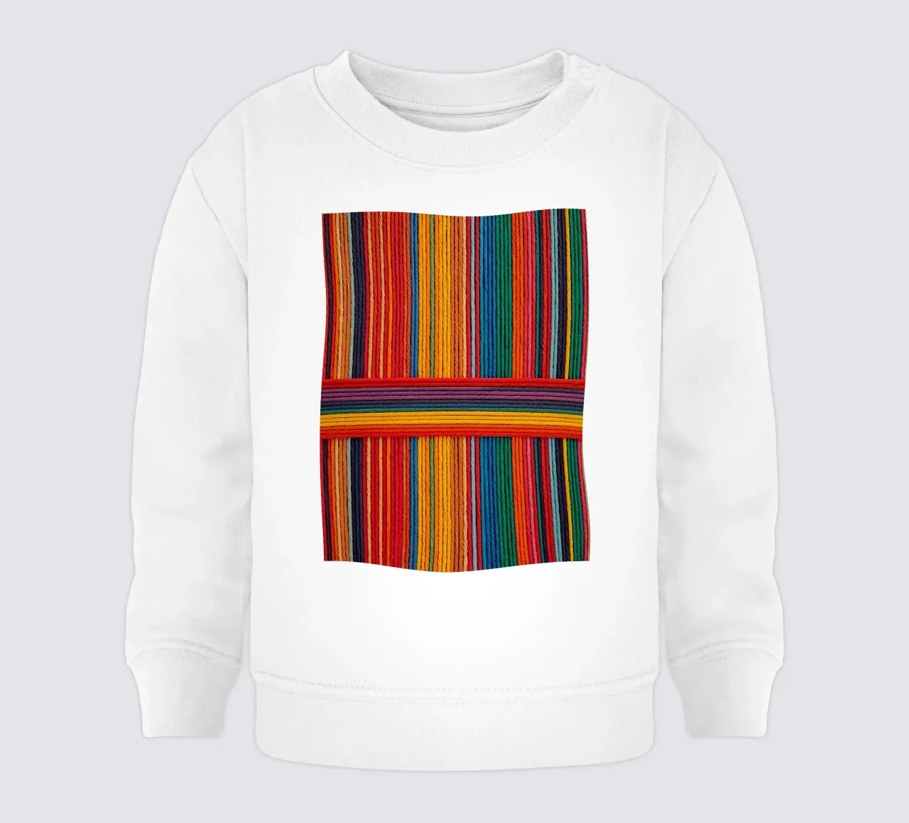 Strisce di corda intrecciate semplici felpa neonato da DesignDoodle