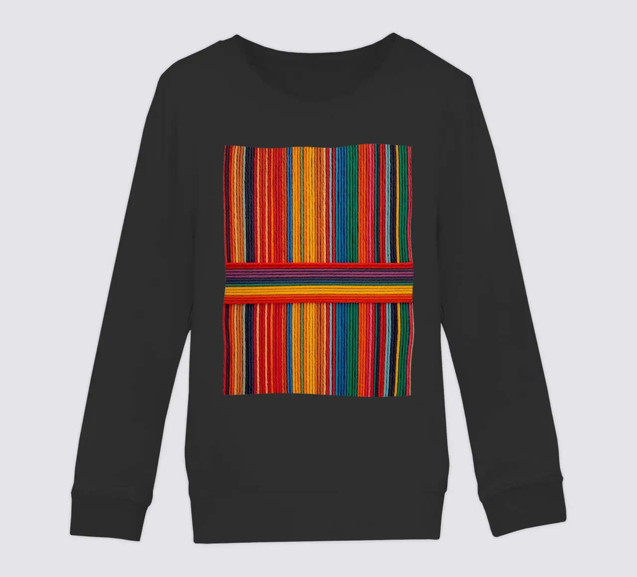 Strisce di corda intrecciate semplici felpa bambino da DesignDoodle