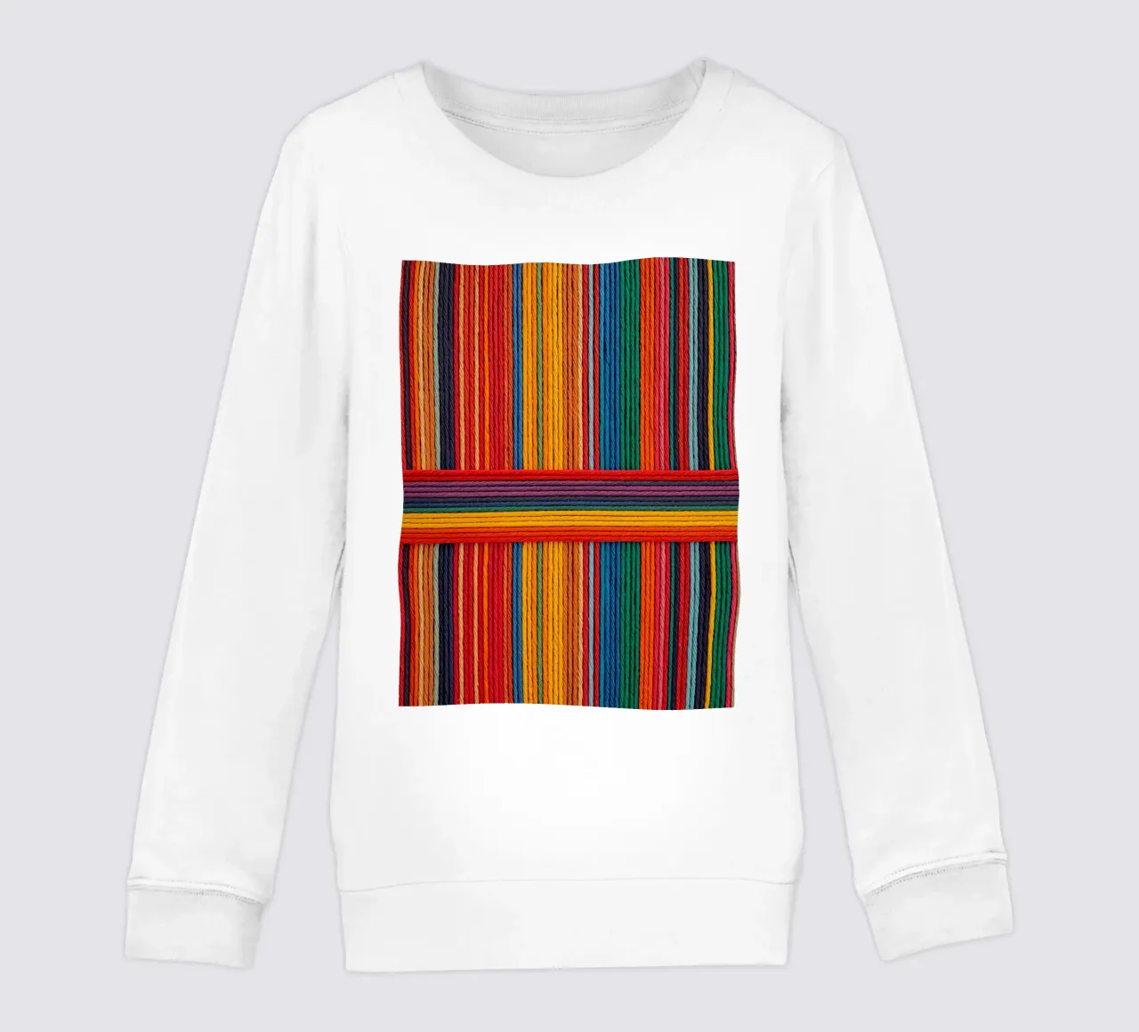 Strisce di corda intrecciate semplici felpa bambino da DesignDoodle