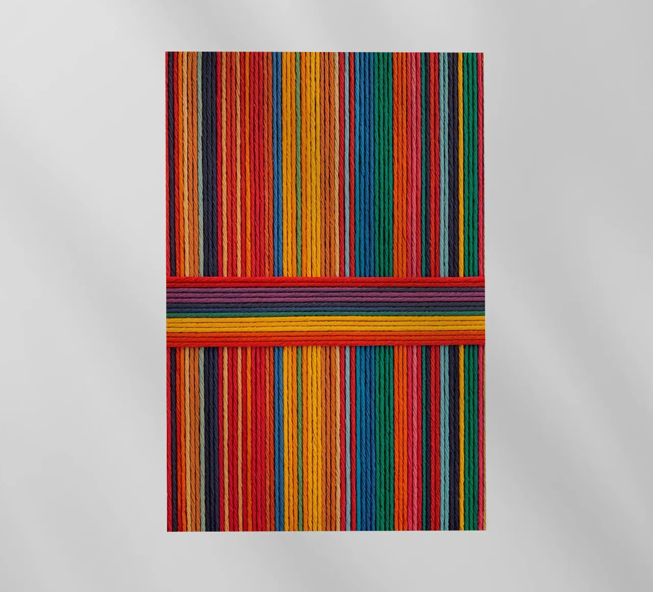 Strisce di corda intrecciate semplici pellicola backlit da DesignDoodle