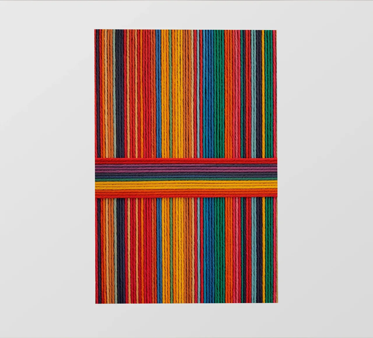 Strisce di corda intrecciate semplici pellicola backlit da DesignDoodle