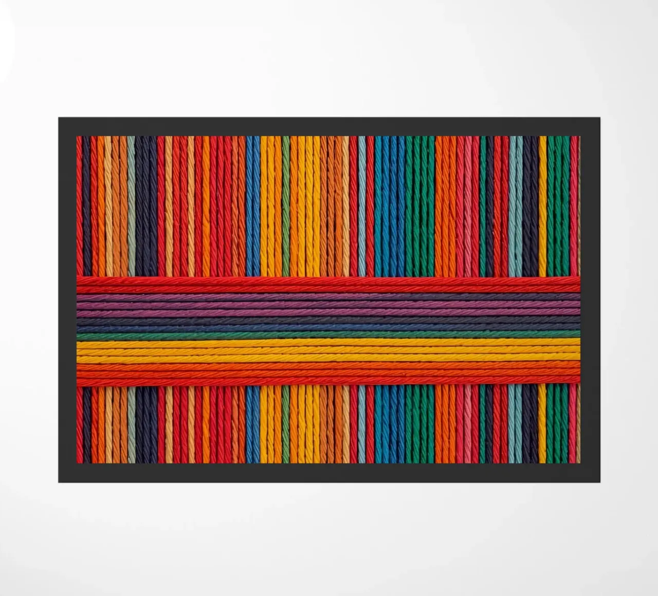 Strisce di corda intrecciate semplici zerbino da DesignDoodle