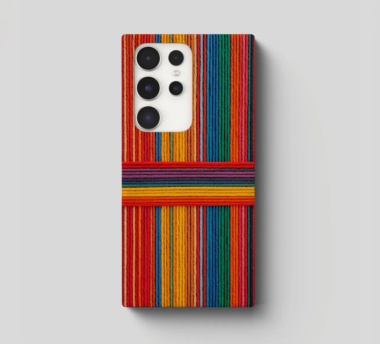Strisce di corda intrecciate semplici cover samsung da DesignDoodle