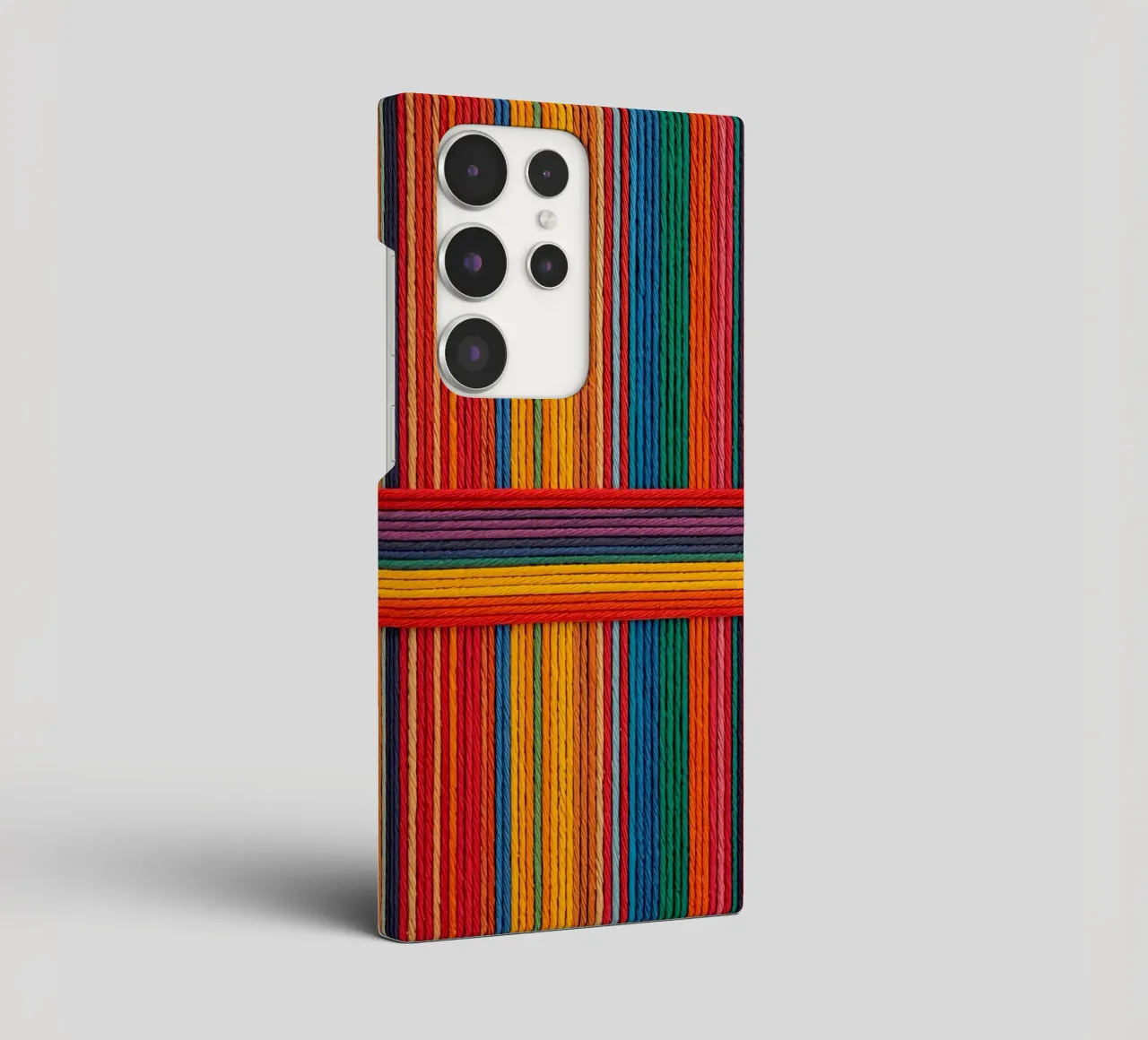 Strisce di corda intrecciate semplici cover samsung da DesignDoodle
